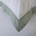 French Collection Dominique Duvet Set Double WhiteSage from Roseland Furniture