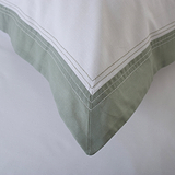 French Collection Dominique Duvet Set Double WhiteSage from Roseland Furniture