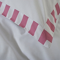 French Collection Celine Duvet Set Double WhitePink from Roseland Furniture