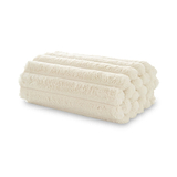 TLC Kenwood Faux Fur Throw 130x170cm Cream from Roseland Furniture