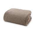 TLC Sandringham Faux Fur Throw 150x200cm Mocha from Roseland Furniture