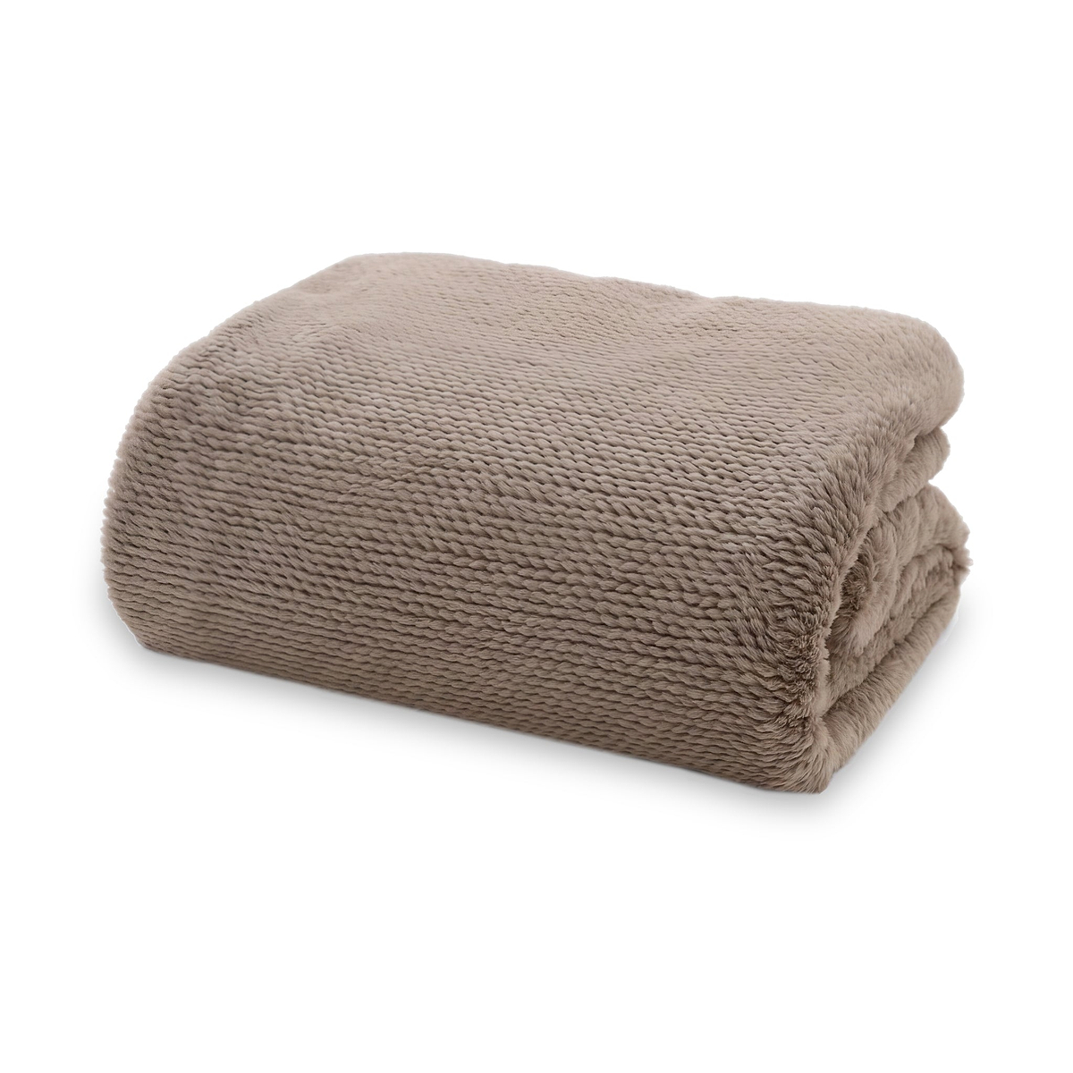 TLC Sandringham Faux Fur Throw 150x200cm Mocha from Roseland Furniture