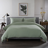 St. Quentin Single Duvet Set Green from Roseland Furniture