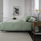 St. Quentin Single Duvet Set Green from Roseland Furniture