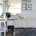 Southport Single Duvet Set Grey White from Roseland Furniture