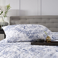 Toile Pillowsham Pair Blue from Roseland Furniture