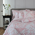 Toile Pillowsham Pair Pink from Roseland Furniture