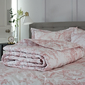 Toile Bedspread Double Pink from Roseland Furniture