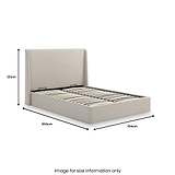Deacon Multilift Double Double Ottoman Bed from Roseland Furniture
