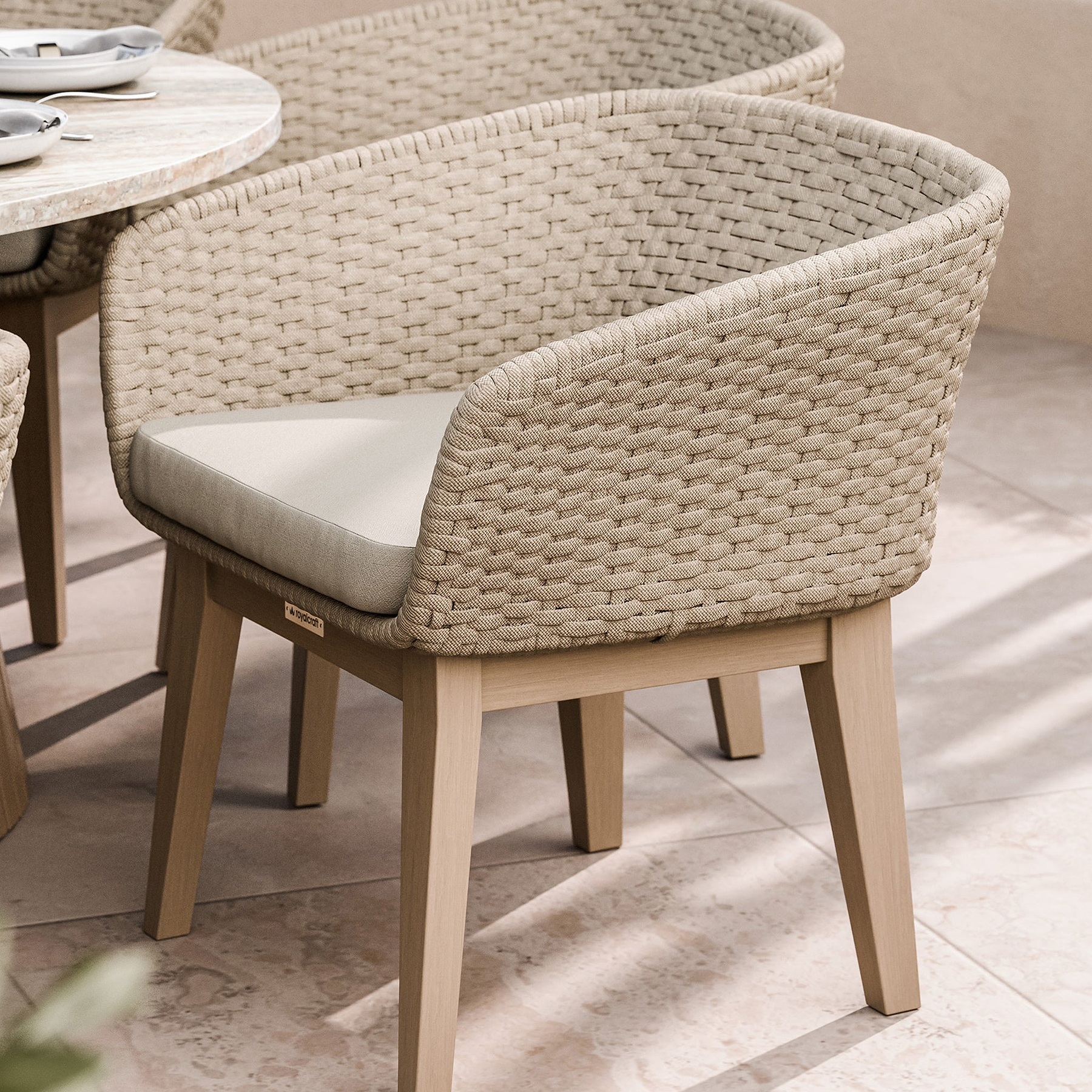 Eden Dining Chair Dawn from Roseland Furniture
