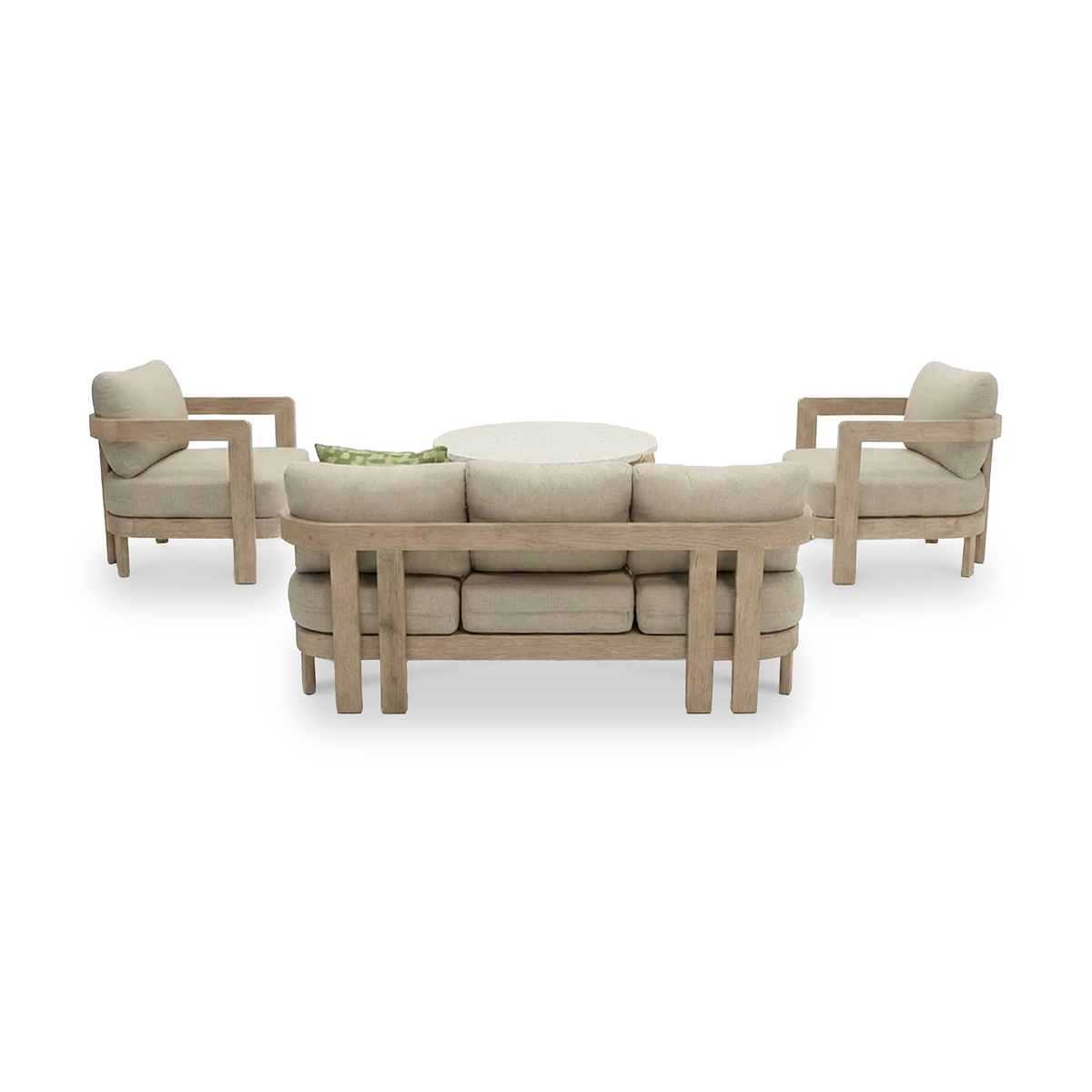 Evora 4 Seater Lounging Set with Coffee Table from Roseland Furniture