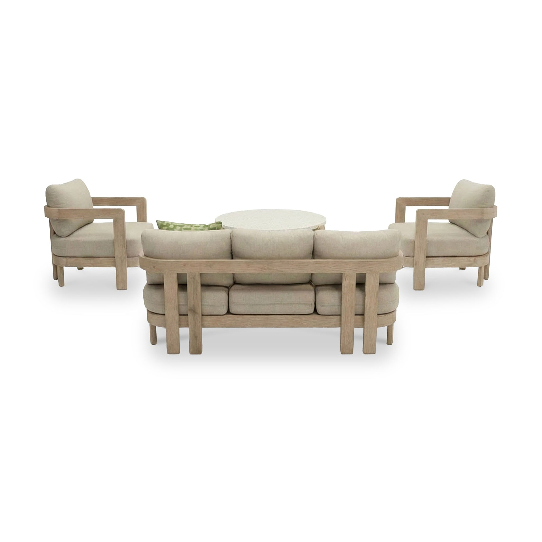 Evora 4 Seater Lounging Set with Coffee Table from Roseland Furniture