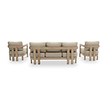 Evora 5 Seater Lounging Set with Coffee Table from Roseland Furniture