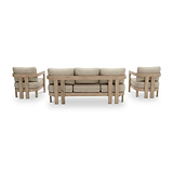 Evora 5 Seater Lounging Set with Coffee Table from Roseland Furniture