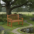 Lytham FSC Acacia 2 Seater Garden Bench 