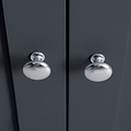 Farrow Charcoal Cupboard from Roseland Furniture - Handles
