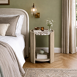 Nola Mango Bedside Light Stain from Roseland Furniture