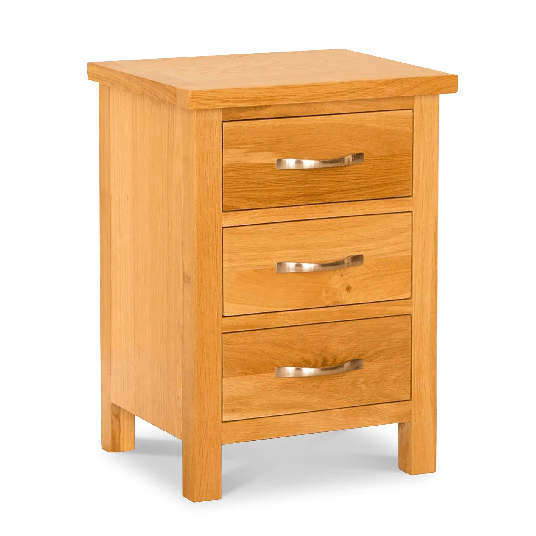 Newlyn Oak Bedside Table by Roseland Furniture