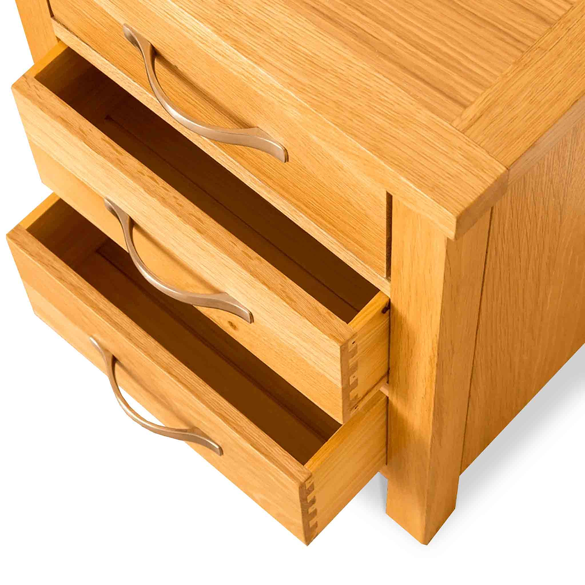 Newlyn Oak Bedside Table by Roseland Furniture