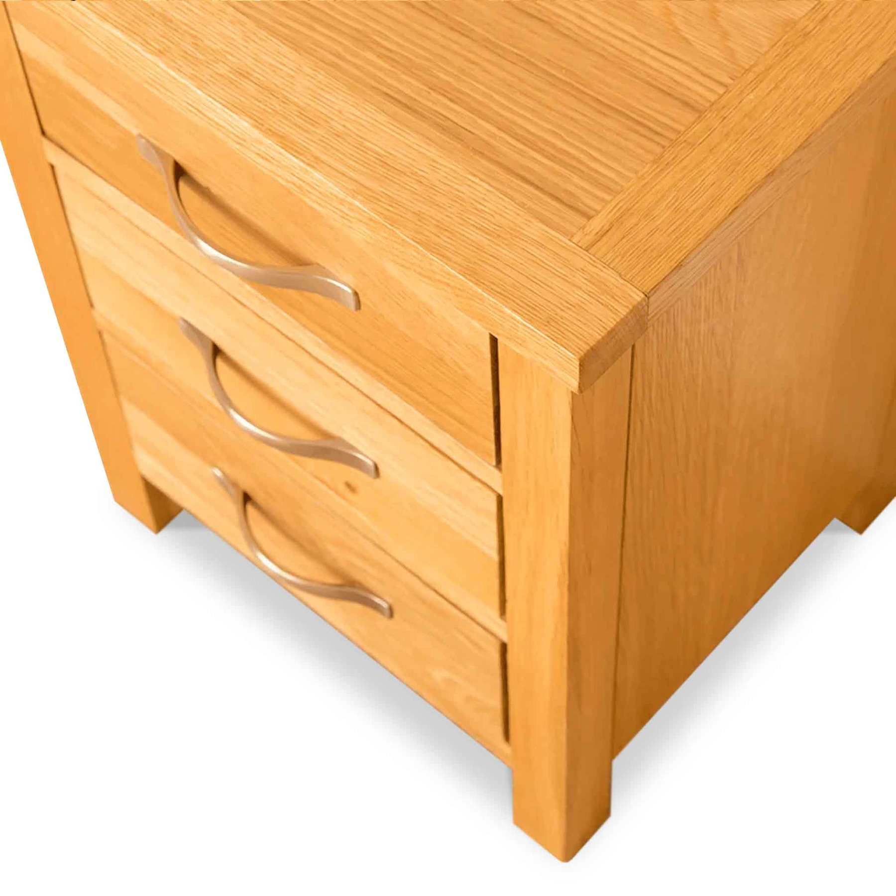 Newlyn Oak Bedside Table by Roseland Furniture