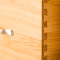 Newlyn Oak Bedside Table by Roseland Furniture