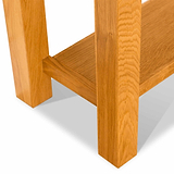 Newlyn Oak Console Table by Roseland Furniture