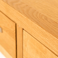 Newlyn Oak Console Table by Roseland Furniture