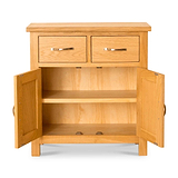 Newlyn Oak Mini Sideboard from Roseland Furniture