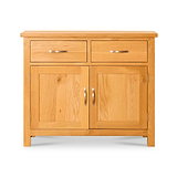 Newlyn Oak Small Sideboard by Roseland Furniture