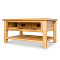 Surrey Oak Coffee Table - side view