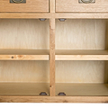 Surrey Oak Extra Large Sideboard cabinet from Roseland Furniture