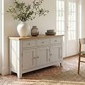 Lundy Grey Large Sideboard from Roseland Furniture