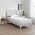 Elgin Grey Bed Frame from Roseland Furniture