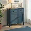 Stirling Blue Mini Sideboard Cabinet from Roseland Furniture