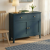 Stirling Blue Small Sideboard Cabinet from Roseland Furniture