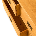 Lanner Oak 3 over 4 Drawer Chest by Roseland Furniture