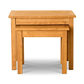 Lanner Oak Nest of Tables by Roseland Furniture