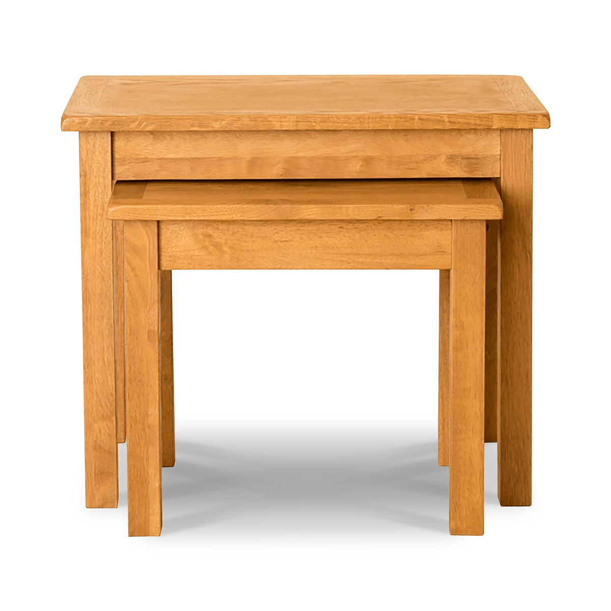 Lanner Oak Nest of Tables by Roseland Furniture