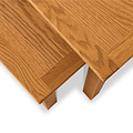 Lanner Oak Nest of Tables by Roseland Furniture