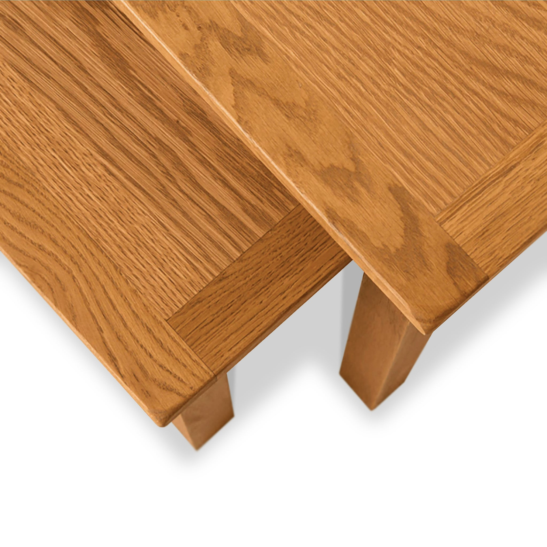 Lanner Oak Nest of Tables by Roseland Furniture