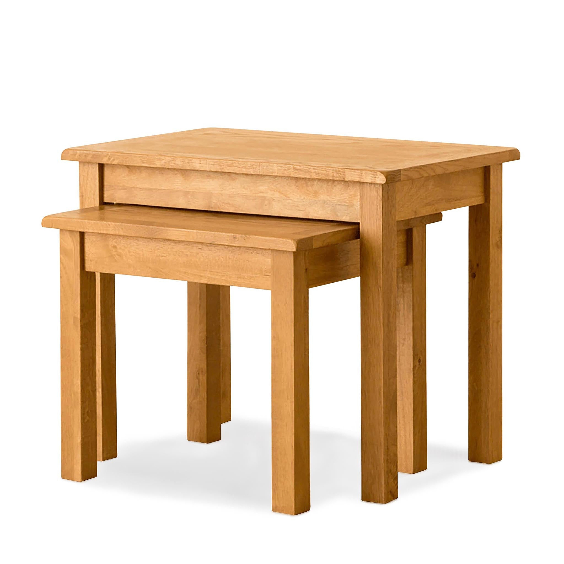 Lanner Oak Nest of Tables by Roseland Furniture