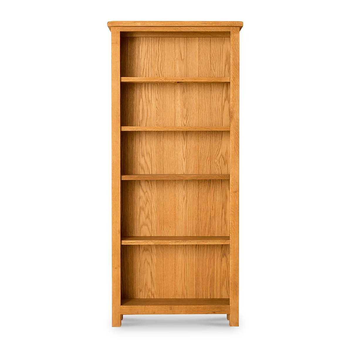 Lanner Oak Large Bookcase by Roseland Furniture