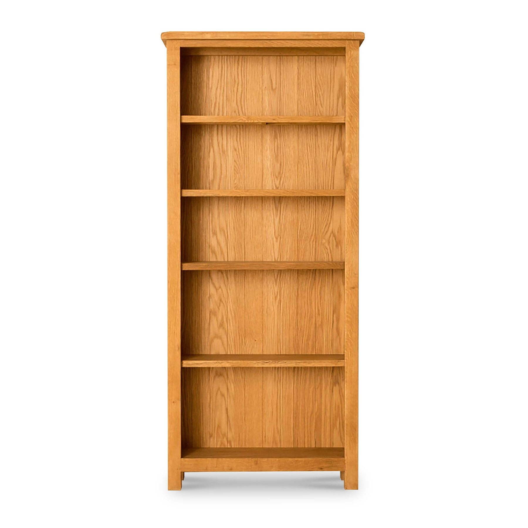 Lanner Oak Large Bookcase by Roseland Furniture