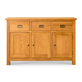 Lanner Oak Large Sideboard from Roseland Furniture