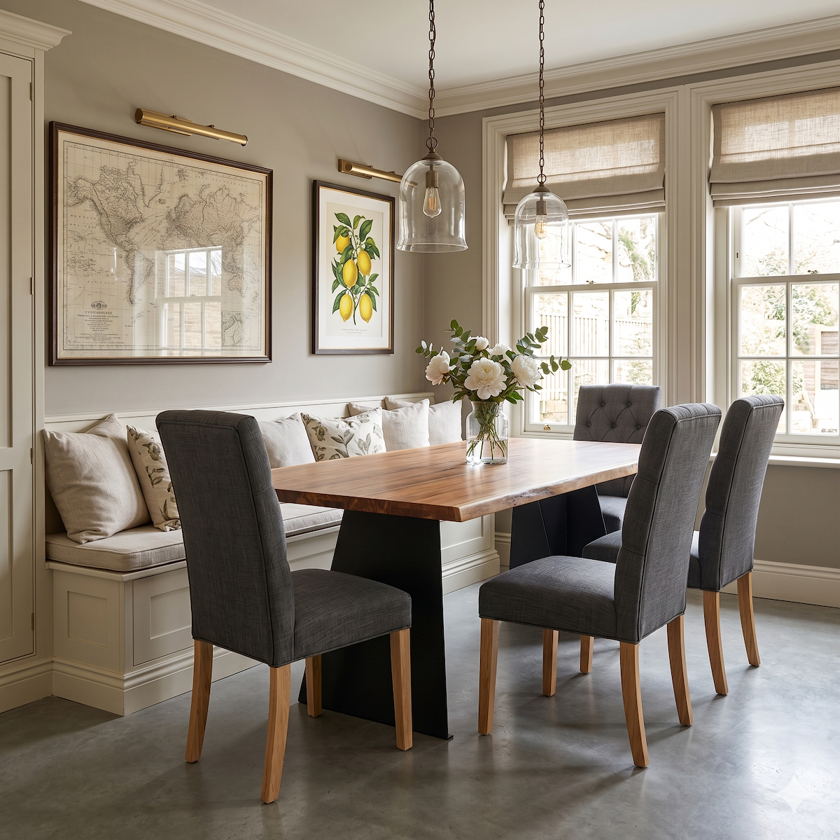 Enise Acacia 180cm Dining Table from Roseland Furniture