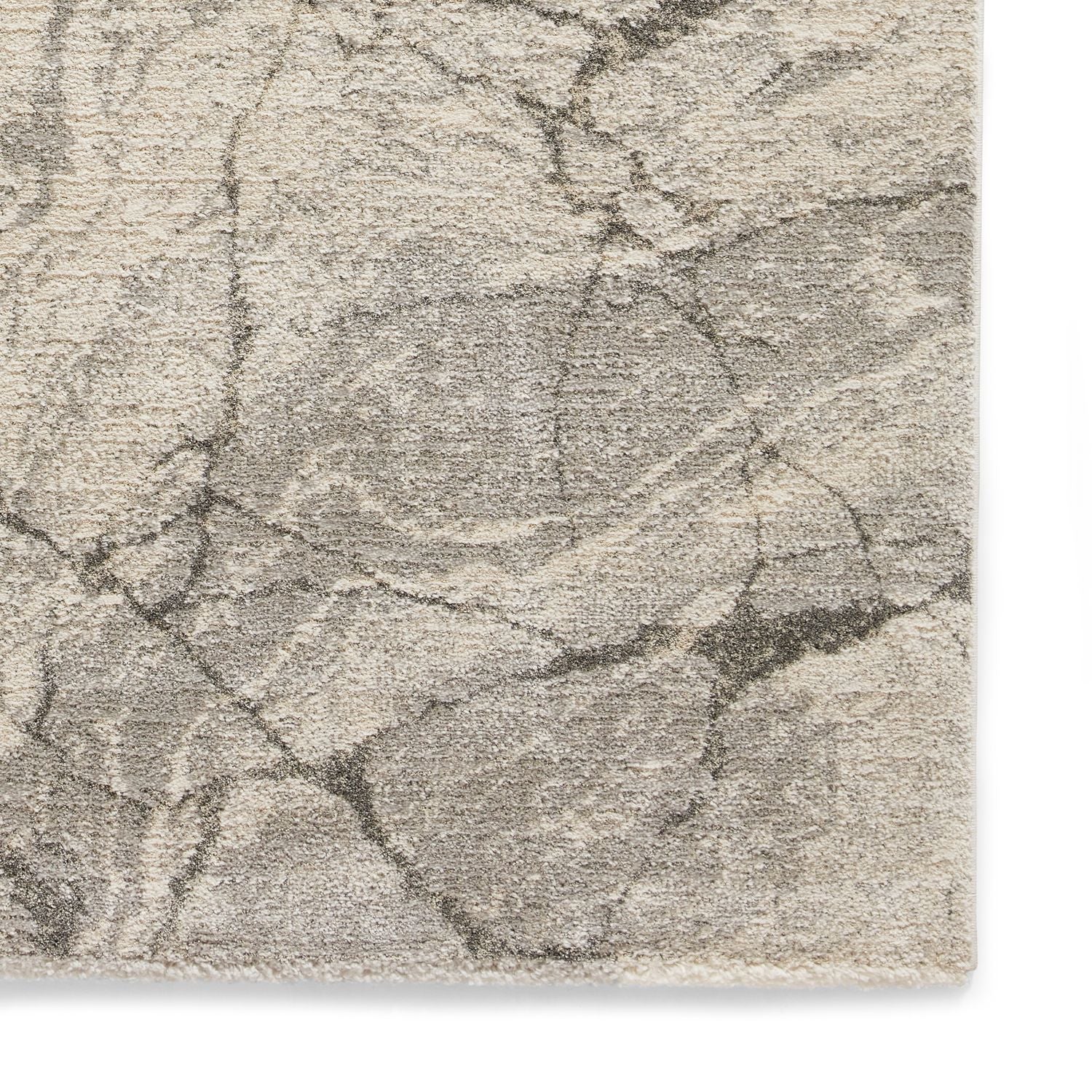 Silver Lambart Marbled Short Pile Rug from Roseland Furniture