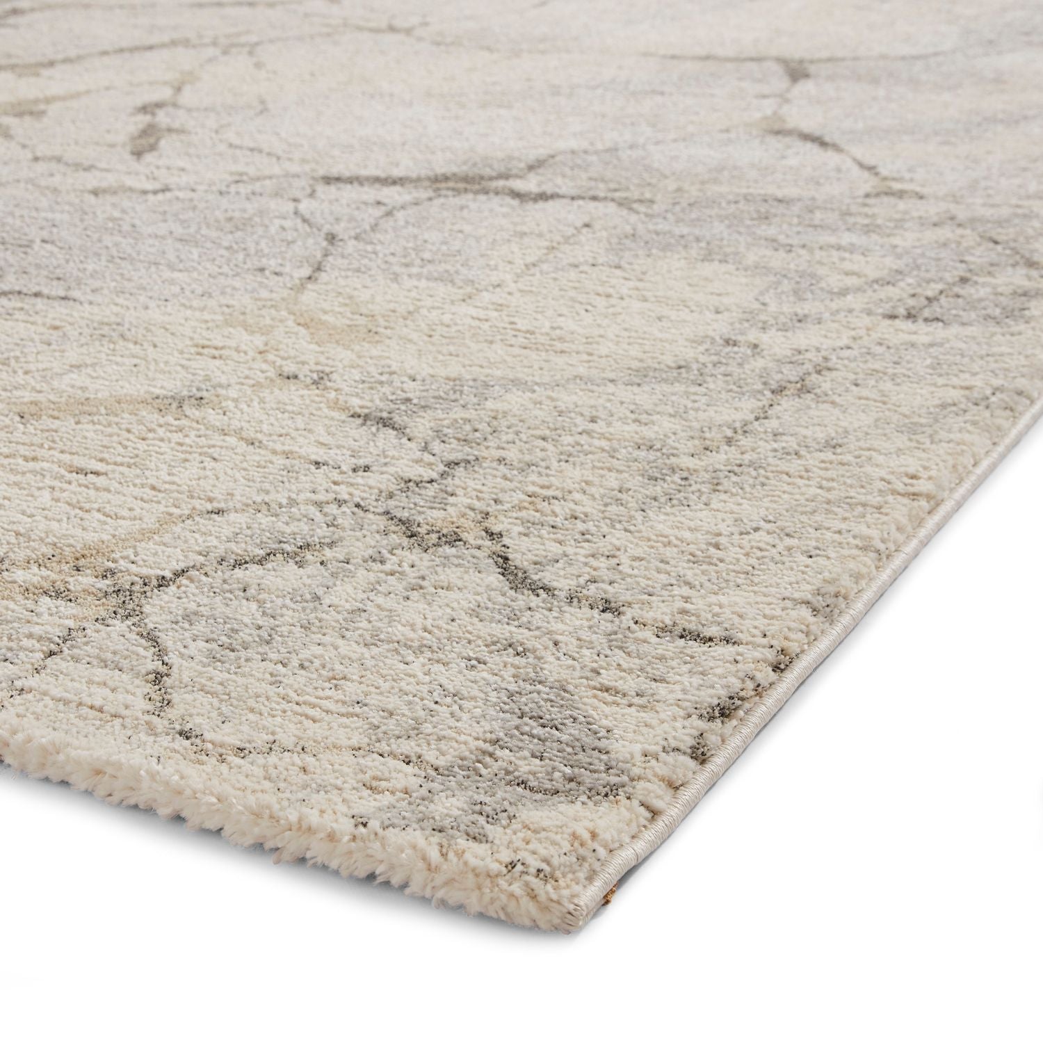 Silver Lambart Marbled Short Pile Rug from Roseland Furniture