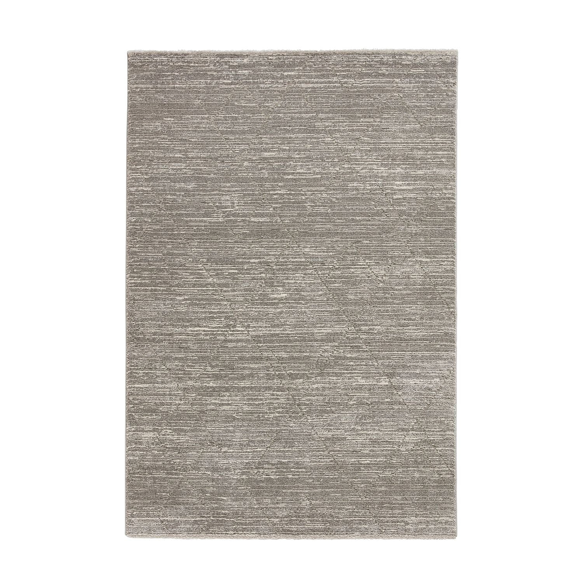 Grey Atkins Diamond Embossed Rug from Roseland Furniture