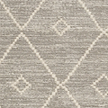 Silver Winslow Geometric Berber Rug from Roseland Furniture