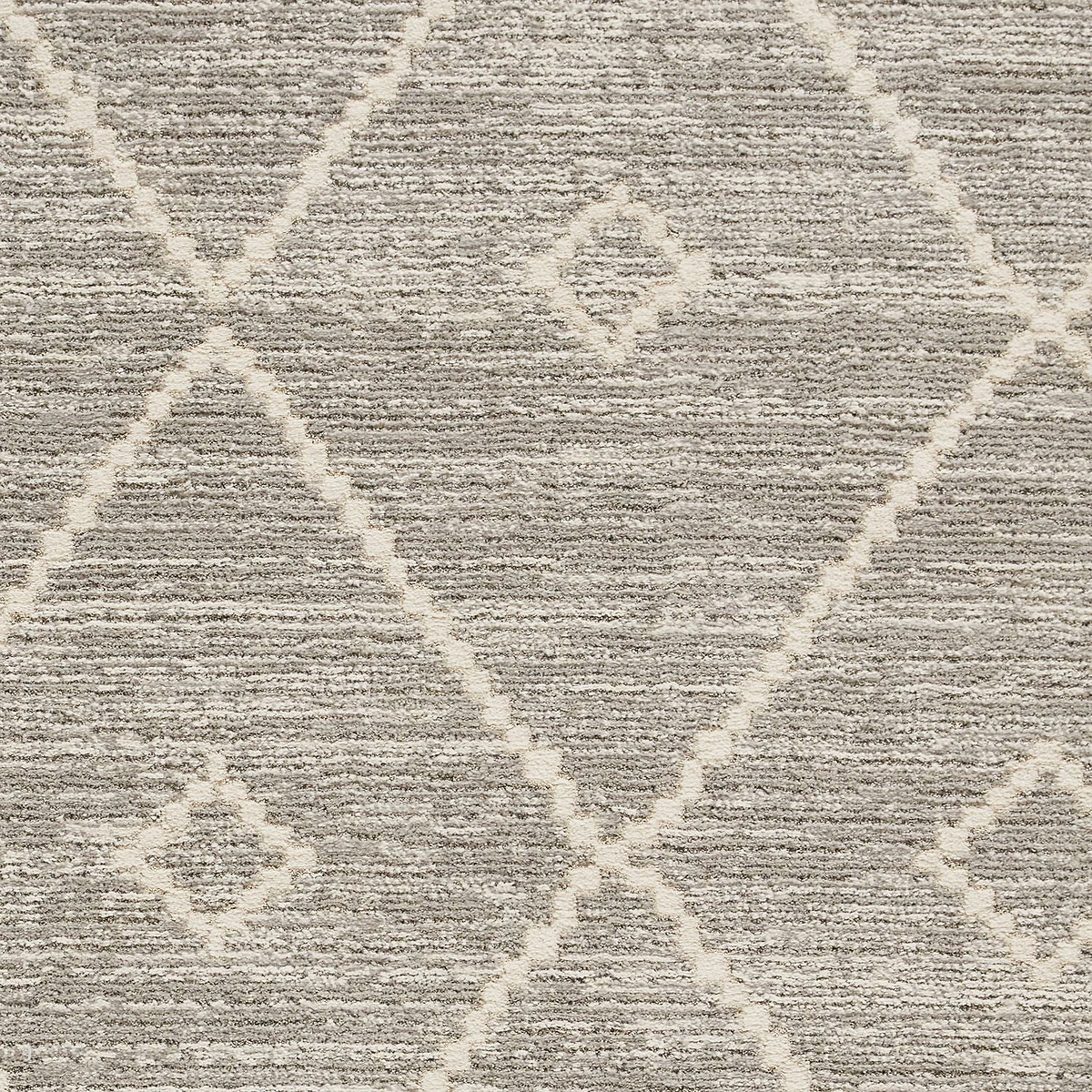 Silver Winslow Geometric Berber Rug from Roseland Furniture